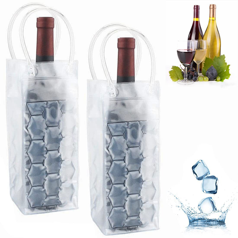 Wine Beer Champagne - Şarap Buz Torbası Tutucu Şampanya Bira