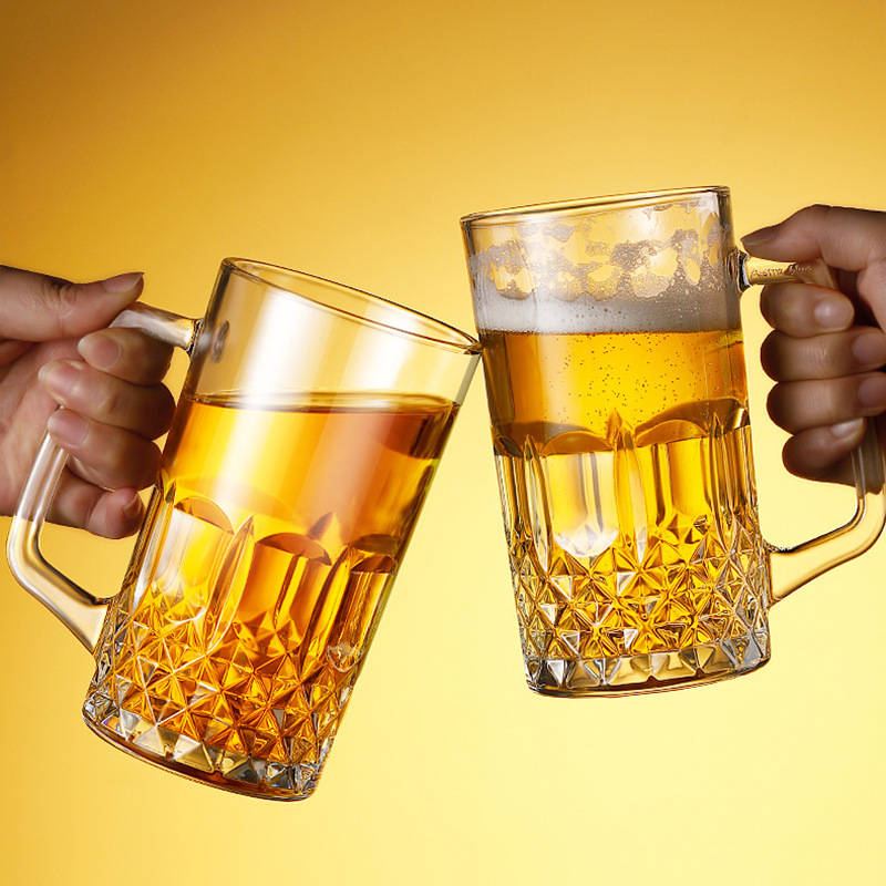 Craft Beer & Wine U- - 600 ml/1000 ml Bira Bardağı Saplı