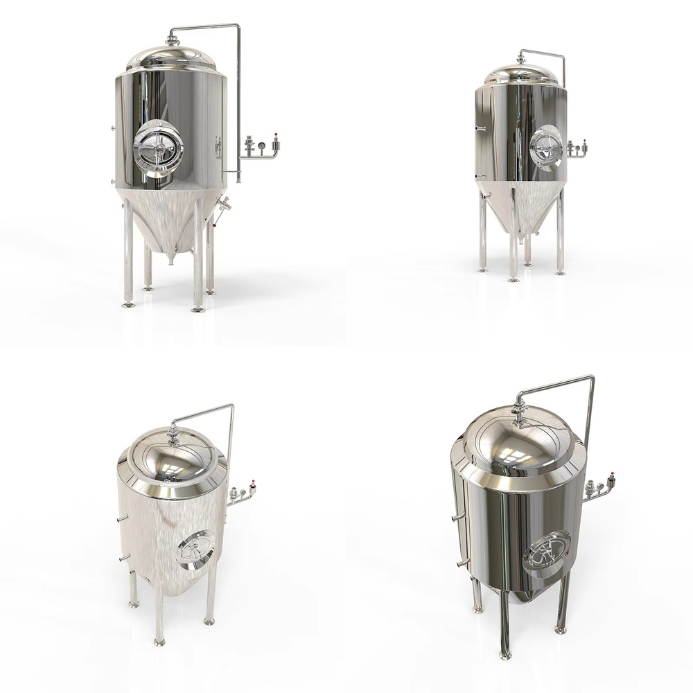 Craft Beer & Wine U- - 500L Paslanmaz Çelik 304 Konik Fermentör,