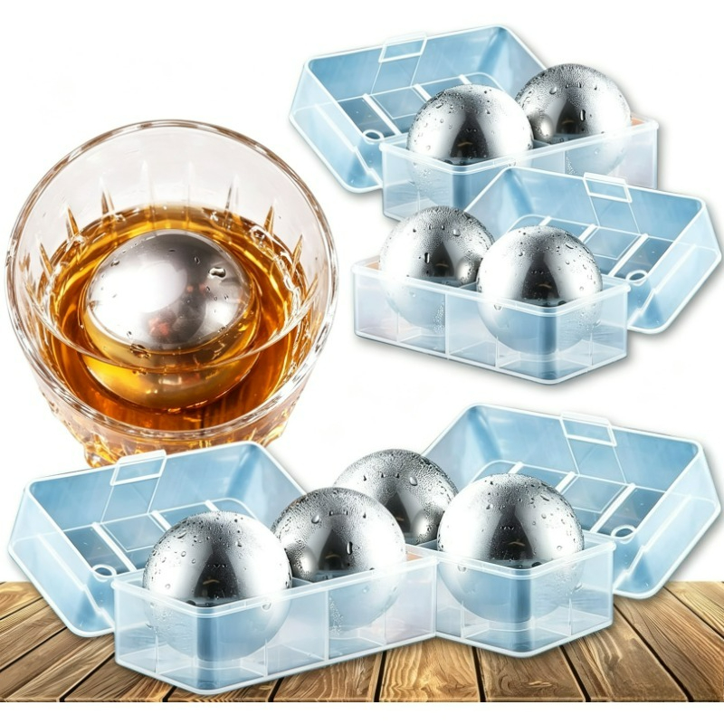 Whiskey Stone Set - Viski Taşı Hediye Seti 4-8 Adet,