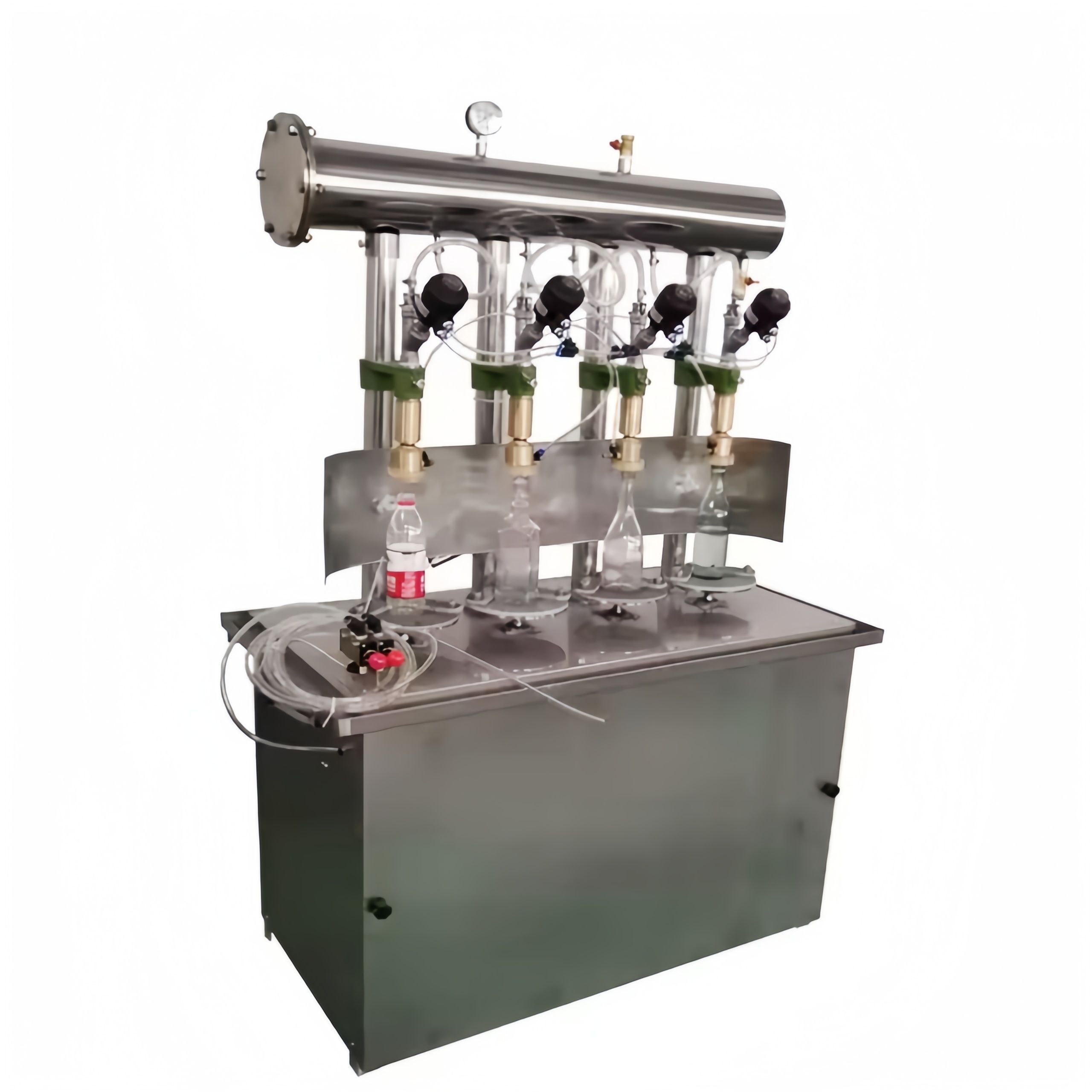 Wine With Beer Mix - Yarı Otomatik Gazlı İçecek Dolum Makinesi