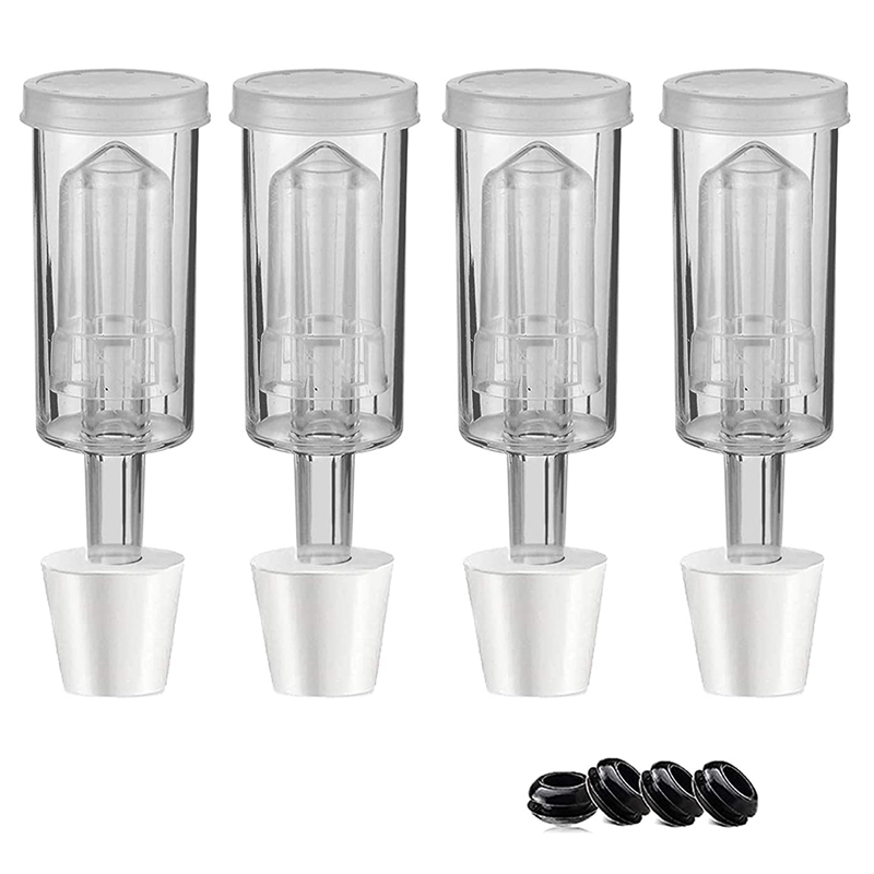 Beer Wine Kit - YLS-Fermantasyon Kapakları Hava Kilidi Seti 6