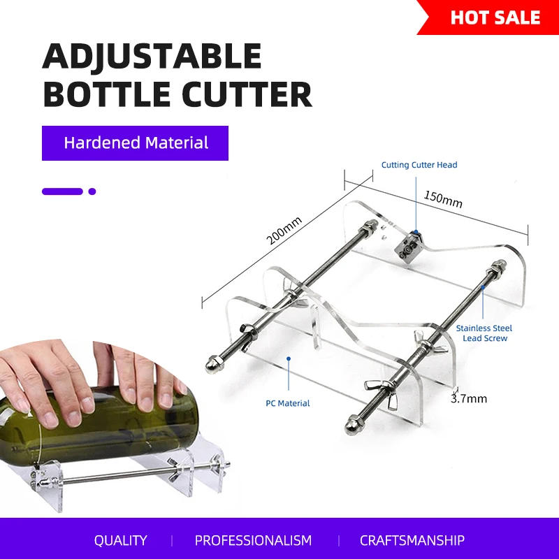 Beer Wine Kit - DIY Cam El Sanatları için Geliştirilmiş