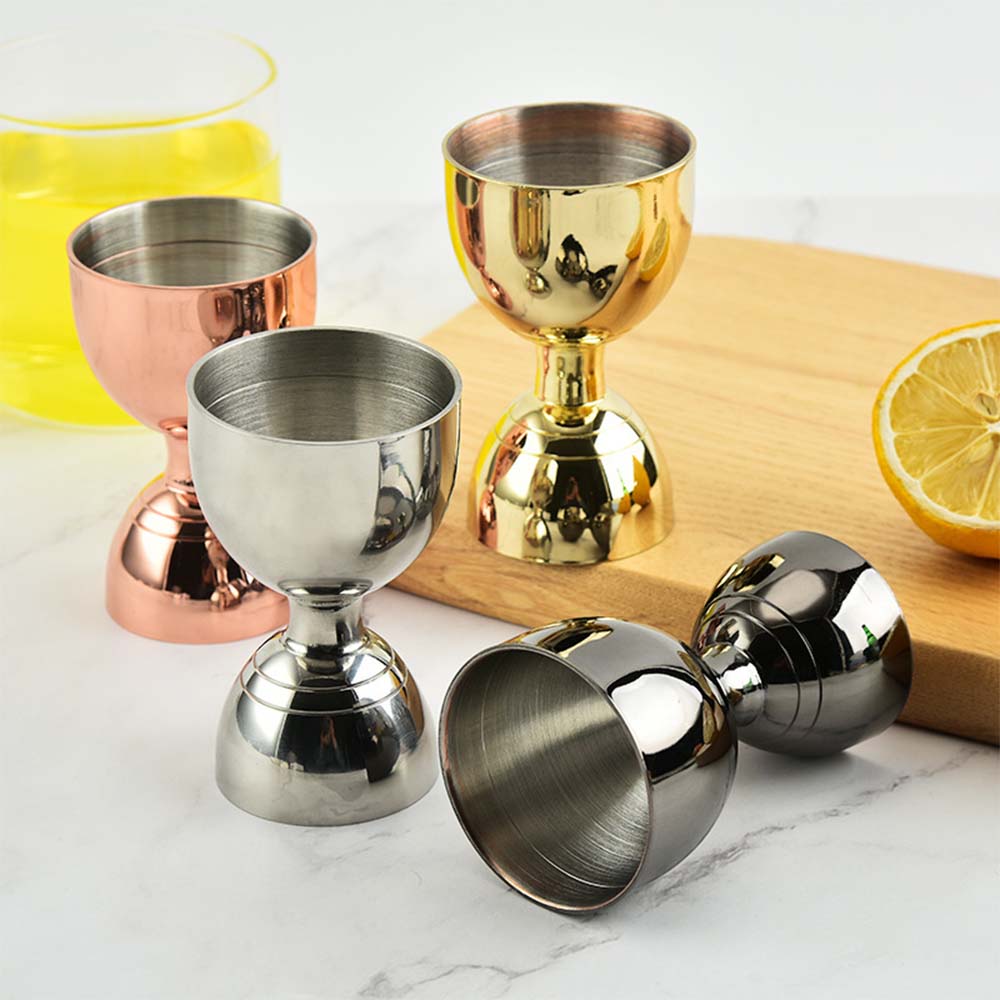 Spirit Measure Jigger - Paslanmaz çelik kokteyl Shaker ruh içecekler