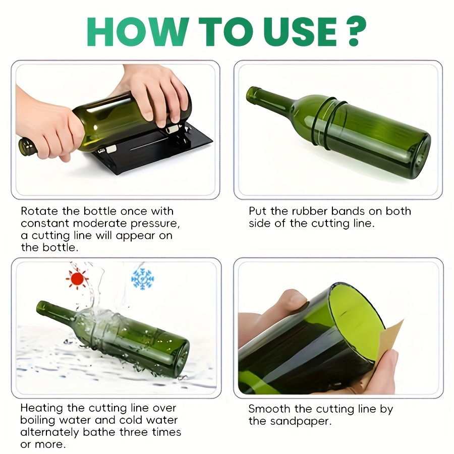 Ayarlanabilir Cam Şişe Kesme S - Beer Wine Kit incelemesi ve fiyatı