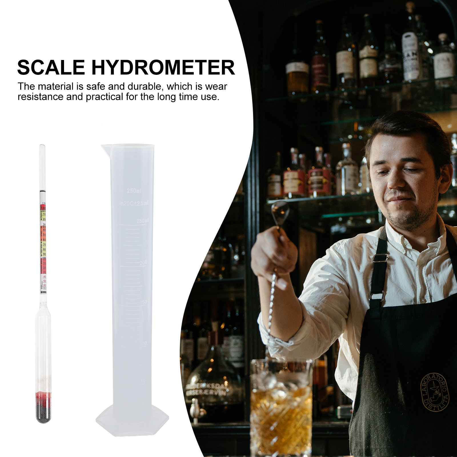 1 Set Hidrometre Kiti Üçlü Ölç - Beer Wine Kit incelemesi ve fiyatı