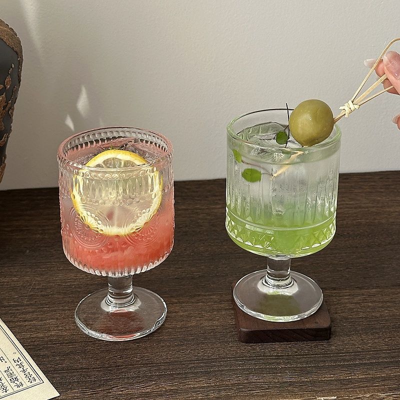 4 adet Set Vintage Kabartmalı  - Wine With Beer Mix incelemesi ve fiyatı
