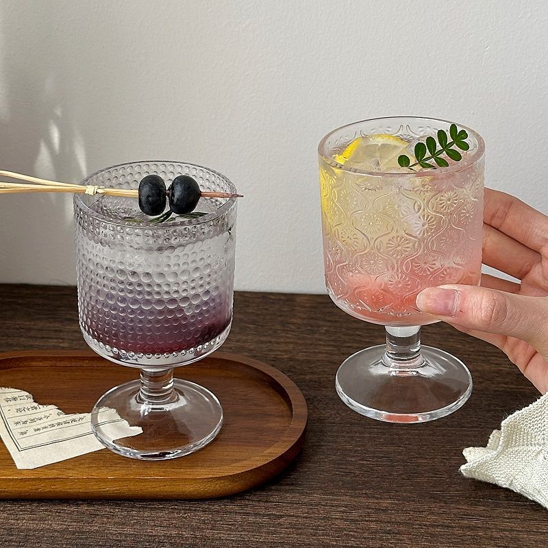 4 adet Set Vintage Kabartmalı  - Wine With Beer Mix incelemesi ve fiyatı