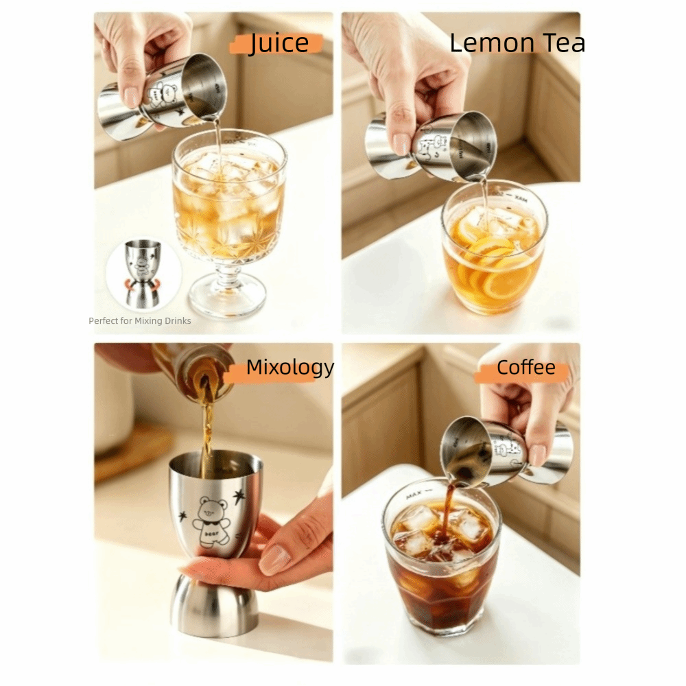 30/60ML Paslanmaz Çelik Ölçekl - Spirit Measure Jigger incelemesi ve fiyatı