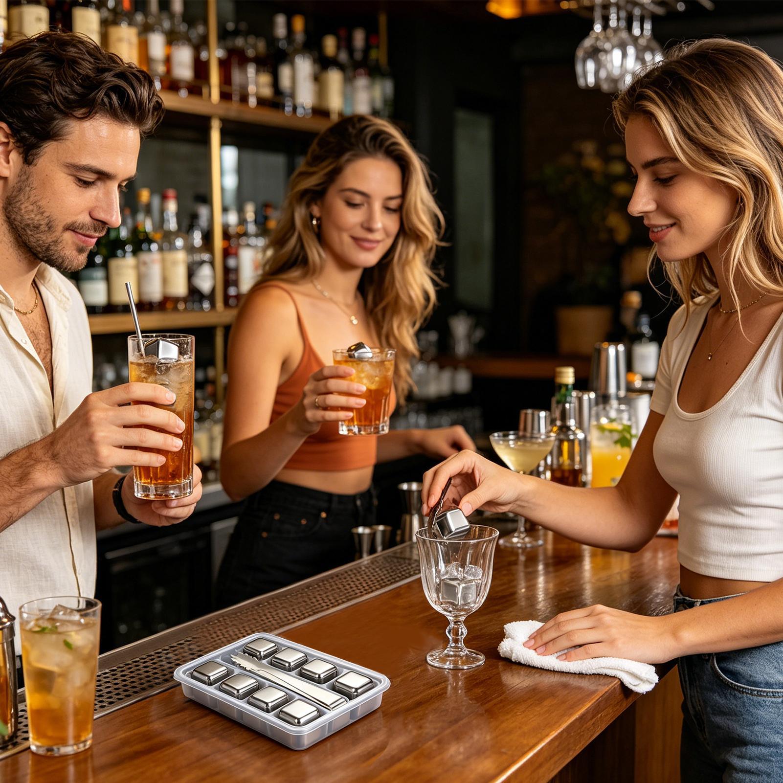 İçecekler İçin Yeniden Kullanı - Whiskey Stone Set incelemesi ve fiyatı