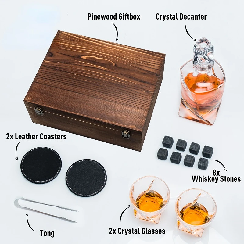 Erkekler İçin Viski Sürahisi v - Whiskey Stone Set incelemesi ve fiyatı