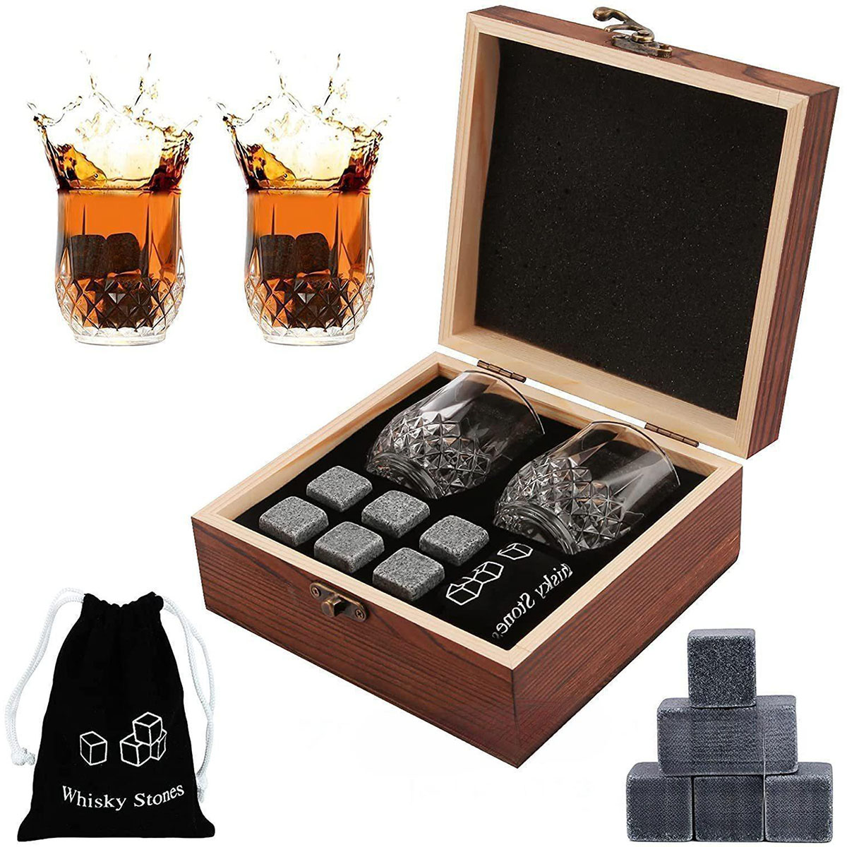 Noel sevgililer günü hediyesi  - Whiskey Stone Set incelemesi ve fiyatı